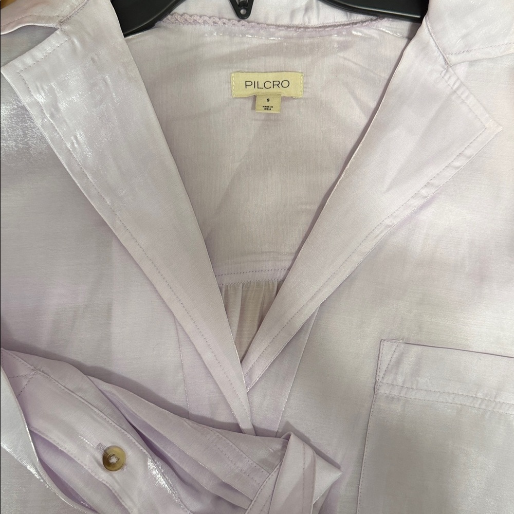 ✨Closet Price Drops!!✨ Pilcro (Anthropologie) Lilac Blouse - Size Small